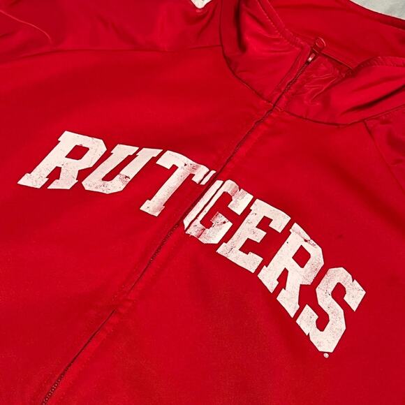WOMENS CHAMPION RUTGERS UNIVERSITY FULL ZIP JACKET SIZE XL - Picture 4 of 5